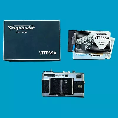 Voigtlander Vitessa 35mm Camera Box And Manual • $175.99