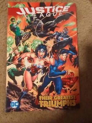 Justice League: Their Greatest Triumphs - Paperback By Johns Geoff - GOOD • $3.75