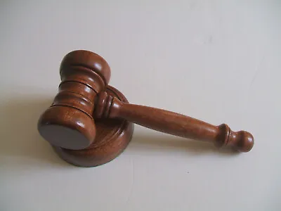£15 • Buy Auctioneers Gavel And Sound Block