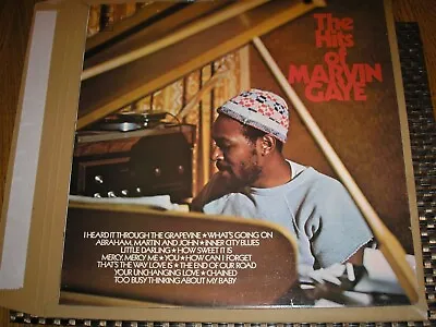 Marvin Gaye-The Hits Of Marvin Gaye-LP-Nr Mint-Ex • £4.75