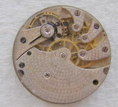 0S Longines Tulsa Indian Territory Private Label Pocket Watch Movement Only • $11.50