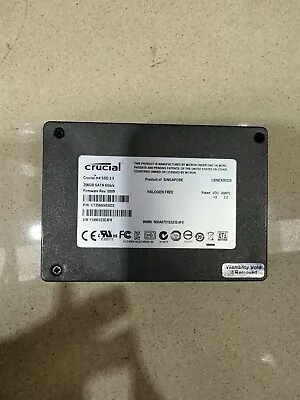 Crucial CT256M4SSD2 M4 256 GB 2.5  SATA III Solid State Drive • $39.99