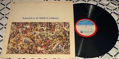 AMERICA AT MID-CENTURY 1973 Standard Oil SOCAL 19 Educational Radio OST Vinyl LP • $34.99