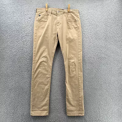 Adriano Goldshmied Pants Adult 33x33 Khaki Jeans Denim The Matchbox Slim Fit Men • $17.39