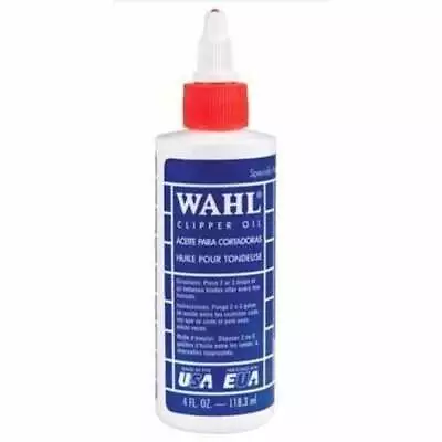 Clipper Oil Wahl Hair Clippers Trimmer Shaver Blade Lubricant 118ml / 4oz • $17.59