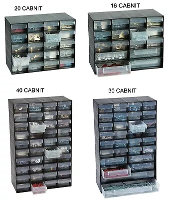 Multi Storage Drawer Cabinet Unit Nail Screw Craft Bits Organiser Home Garage • £17.90