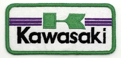 Kawasaki Motorcycles ATV Racing Iron Sew On Patch Retro Vintage Style Hat Cap • $8