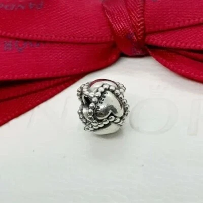 $19.90 • Buy Authentic Pandora Sterling Silver Chain Of Hearts Charm Retired #790448 ....♡...