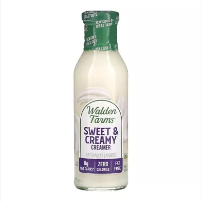 Walden Farms Coffee Creamer Sweet & Creamy 12 Fl Oz (355 Ml) • £13.99