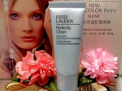 £6.60 • Buy 25%OFF! Estee Lauder Perfectly Clean Multi-Action Foam Cleanser Purify Mask 30ml