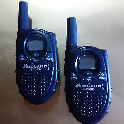 Midland Radio Set GXT-200 Not Tested No Batteries • $9.39