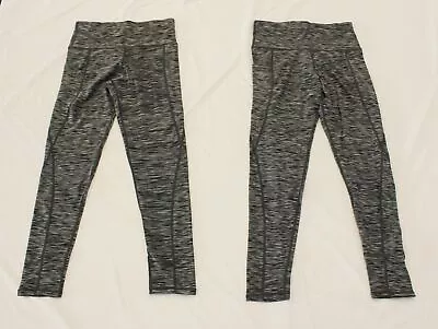 Neleus Women's High-Waisted Tummy Control Leggings 2-Pack LC7 Gray Medium NWT • $7.50