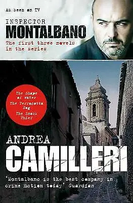 Camilleri Andrea : Inspector Montalbano: The First Three No Fast And FREE P & P • £3.29