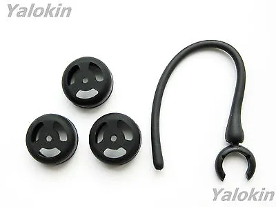 SMALL Black Slim Earbuds Kit For Jawbone Era • £22.79