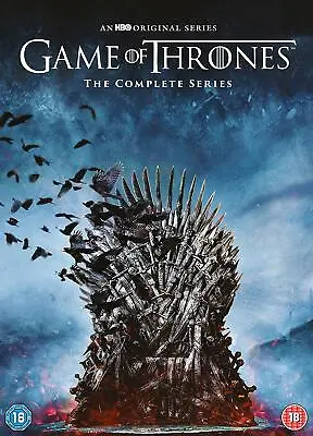 GAME OF THRONES COMPLETE SERIES 1-8 DVD Season 1 2 3 4 5 6 7 8 Original UK Reles • £99.99