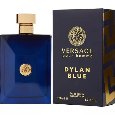 New Versace Pour Homme Dylan Blue By Versace EDT Cologne For Men 6.7 Oz - 200 Ml • $120