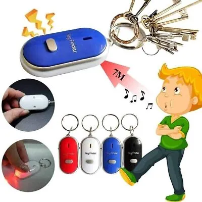 Find My Key Finder With Whistle Sound Smart Wireless Bluetooth Anti Lost Tracker • £3.99