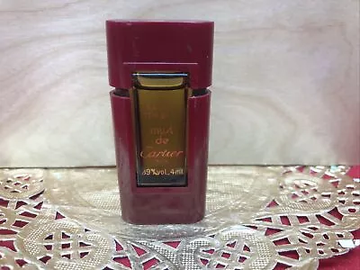 Vintage Must De Cartier Mini Perfume Eau De Toilette Miniature 4ml • $12.99