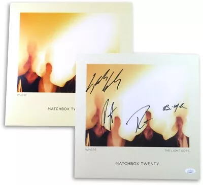 Matchbox Twenty Band Signed Autographed Record Album Promo Rob Thomas Yale JSA • $99.99