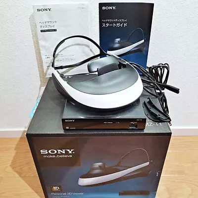 Sony HMZ-T1 Personal 3D Viewer Head Mounted Display Boxed • $244.99