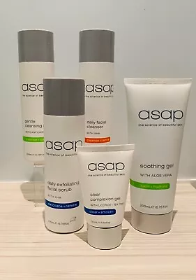 Any 2 ASAP Daily Or Gentle Facial Cleanser Scrub Soothing Gel Clear Complexion • $79.99