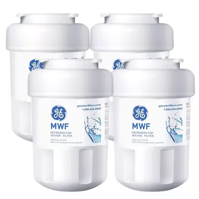 4 Pcs New Genuine For GE MWF MWFP GWF 46-9991 Smartwater Fridge Water Filter • $27.55