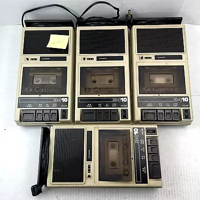 Vintage Califone 3410 Portable Cassette Player Lot 1 Works 3 For Parts Or Repair • $30