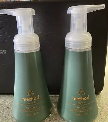 (2) Method FROSTED FIR Foaming Hand Soap Wash Limited Edition 10 Oz HOLIDAY NEW! • $24.99