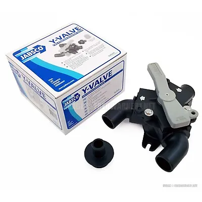 Jabsco 45490-1000 1-1/2  Y V Valve Marine 2-Position Waste Diverter Valve Boats • $79.49