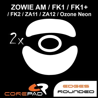 Corepad Skatez Zowie AM FK1 + FK2 ZA11 ZA12 Mouse Feet Hyperglides PTFE Teflon • $12.99
