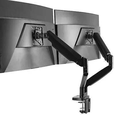 $99.99 • Buy VIVO Dual Ultrawide 35  Monitor Desk Mount With Pneumatic Spring Arms