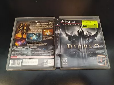 Diablo III: Reaper Of Souls Ultimate Evil Edition (PlayStation 3 PS3) • $9.88