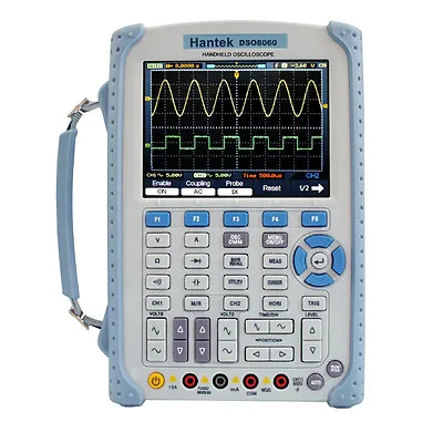 Hantek Handheld DSO8060 60MHz 5in1 Oscilloscope Waveform DMM Spectrum Frequency • $474.90