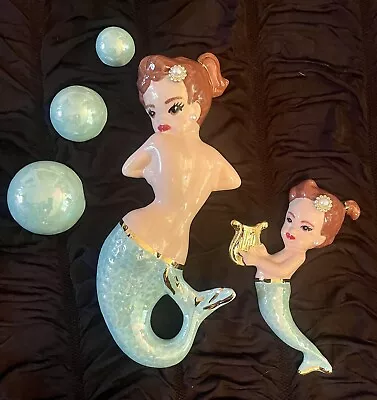*RARE*Vintage Inspired Mermaids Pinup Wall Pieces • $65