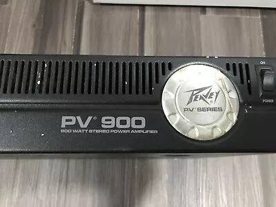 Peavey PV 900 Series 900 Watt Stereo Power Amplifier -U$ED • $149.50