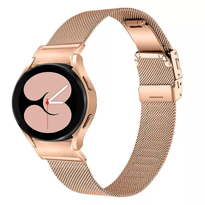 Milanese Quick Release Metal Band Strap For Samsung Watch 4/5/6 40/44/43/45/47mm • $25.37