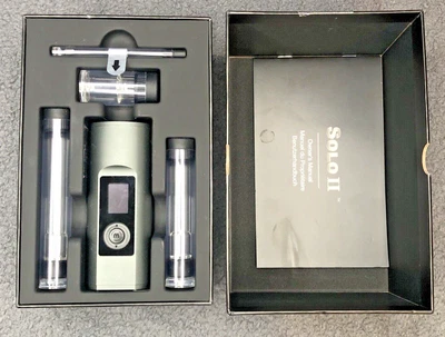 £119.95 • Buy Arizer Solo 2 Portable Herbal Genuine Vaporiser Only Used For 1 Week.