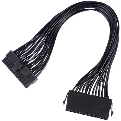  Power Extension Cable 24- Pin Male To Female Cord Motherboard • £6.39