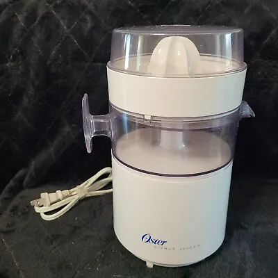 Oster Citrus Juicer Electric White 4100-08A TESTED WORKS Vintage • $24.38