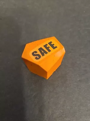 Zathura Game 2005 Replacement Part.  Die Dice Safe Orange • $4.50