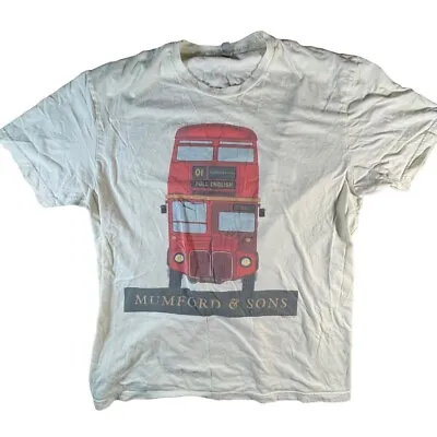 Mumford & Sons 2013 Full English Tour T-shirt Men's XL • $19.99