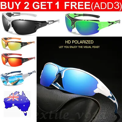 $9.89 • Buy Men's Sunglasses Polarized UV400 Glasses Sports Driving Fishing Cycling Eyewear