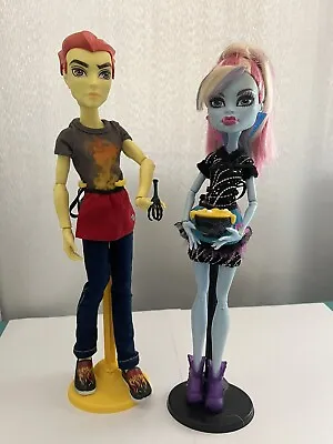 Monster High - Home Ick: Abbey Bominable And Heath Burns - Includes Accessories • $30