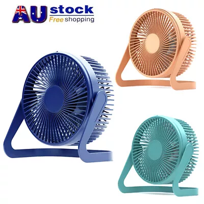 Mini USB Desk Fan Small Quiet Personal Cooler USB Powered Portable Table Fan NEW • $14.59