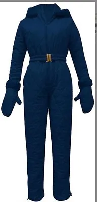$72 • Buy Women's One Pieces Ski Suit Coveralls High Waterproof Windproof Hooded - Blue