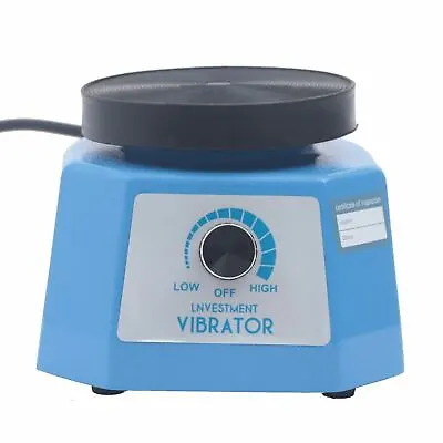 4  Round Shape Rubber Vibration Plate Equipment Dental Vibrator Medical Shaker! • $540.11
