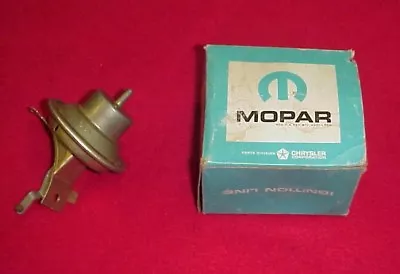 $69.95 • Buy Nos Mopar 64 65 66 67 68 Dodge Plymouth Cuda Distributor Vacuum Advance Chamber