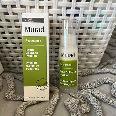 Murad Resurgence Rapid Collagen Infusion Step 2 Treat 1 Fl. Oz. / 30mL - NIB New • $29.99