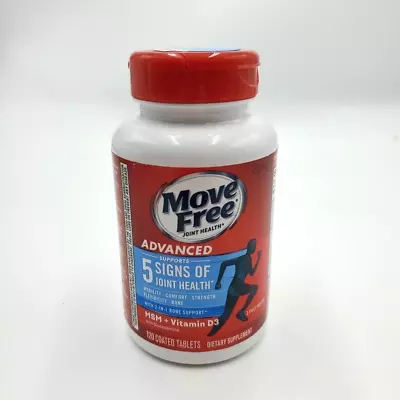 Move Free Advanced Vitamin D3 + MSM 120 Tabs Exp 06/2026 • $21.99