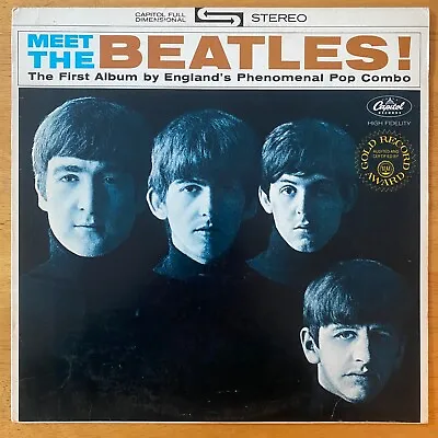 The Beatles - Meet The Beatles (1983 Reissue) ST-2407 Vinyl Record • $29.95